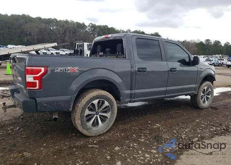 2020 Ford F150 Supercrew из США, поврежденный, VIN 1FTEW1EP7LFC28708